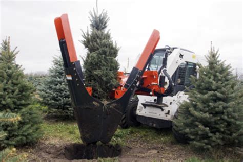 tree spade attachment for bobcat